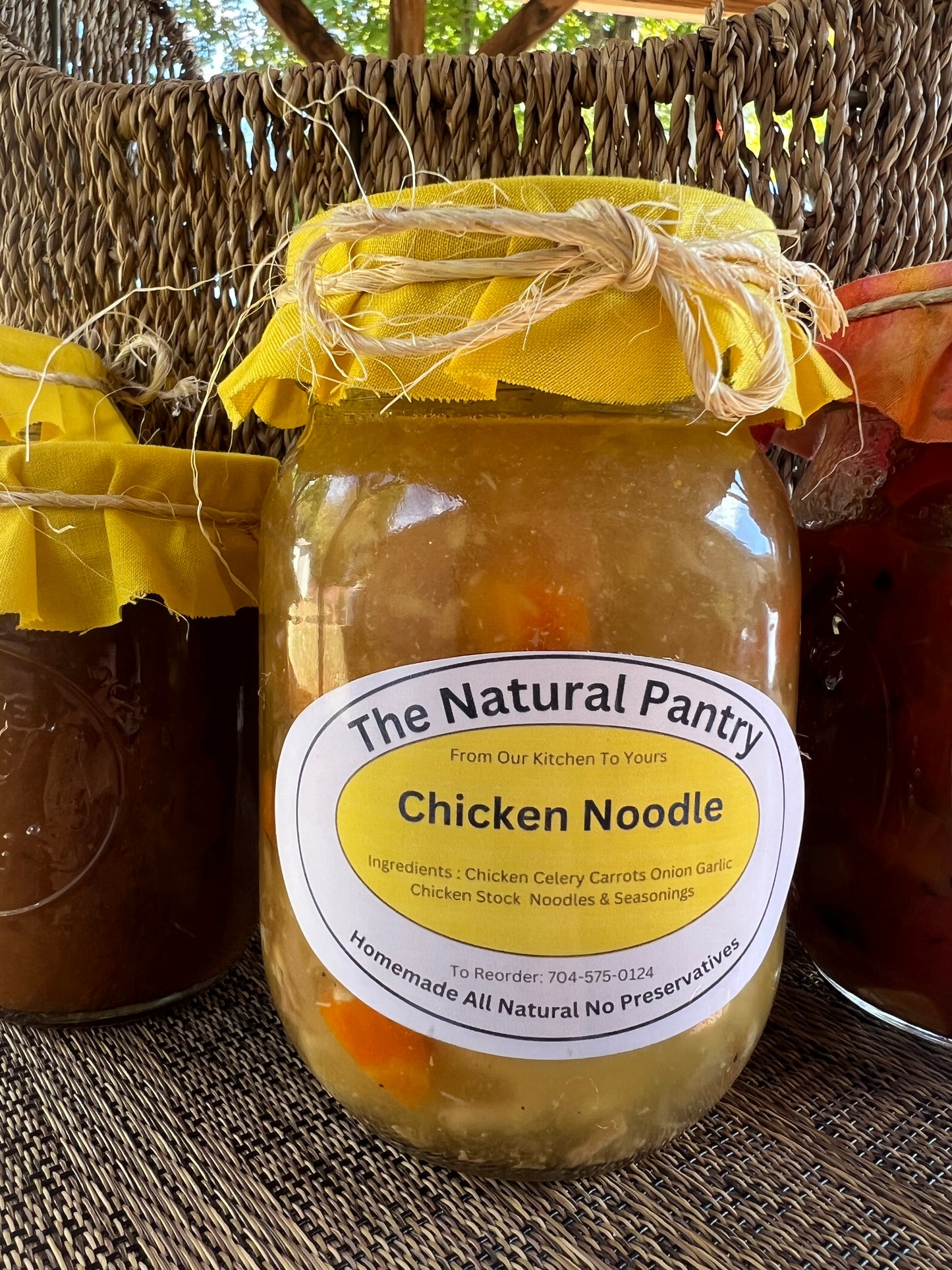 The Natural Pantry: Chicken Noodle Soup