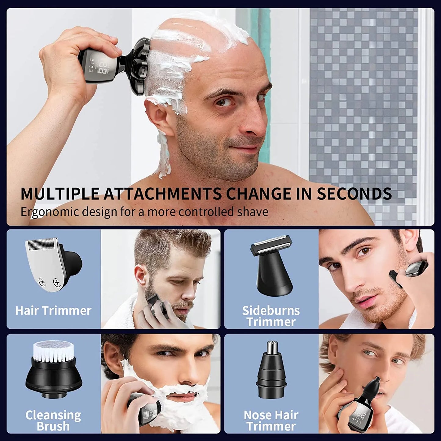 Scalpy.. Premium Bald Head Shaver